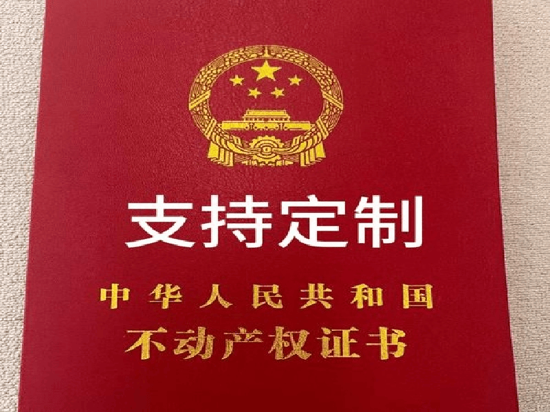 定制证书定制 定制证书定制-红金大气喜庆风